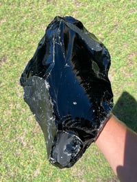 Image 13 of Black Obsidian Statement Piece #2540