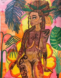 “Amazon Princess” Artwork Print by Kiana Cyré