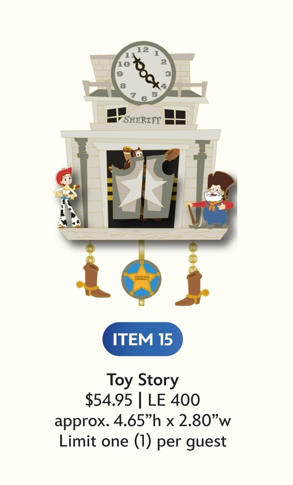 Image of Toy story cuckoo clocks le 400