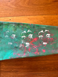 Image 8 of Tie Dye Hoodie in Green with Multiple Colours and Designs (XL)