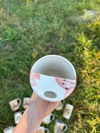 Image 11 of Tiger Lily Hummingbird to go cup