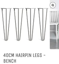 Image 2 of Baby Bassinet Crib Cot Silver hair pin legs copy
