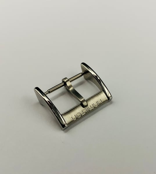 Image of Beautiful Hamilton stainless steel  gents watch strap BUCKLE, Heavy duty,18mm