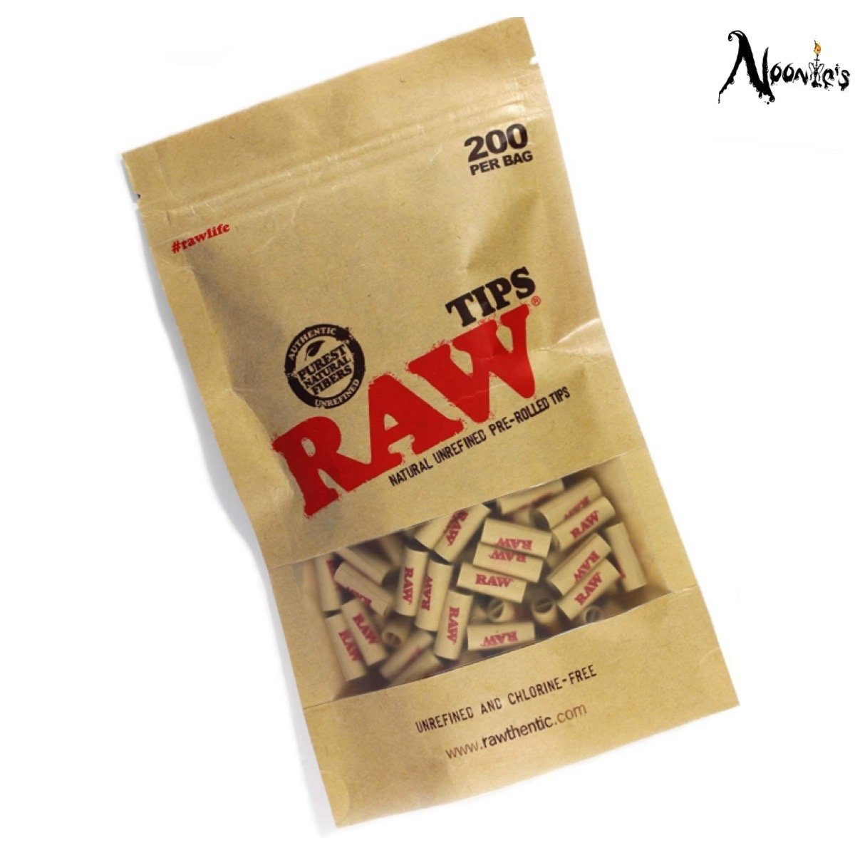 Image of Raw prerolled filter tips (200count)