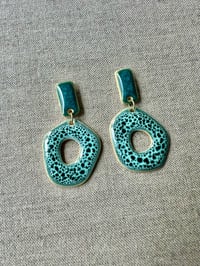 Image 1 of CHUNKY STUDS - SEAFOAM