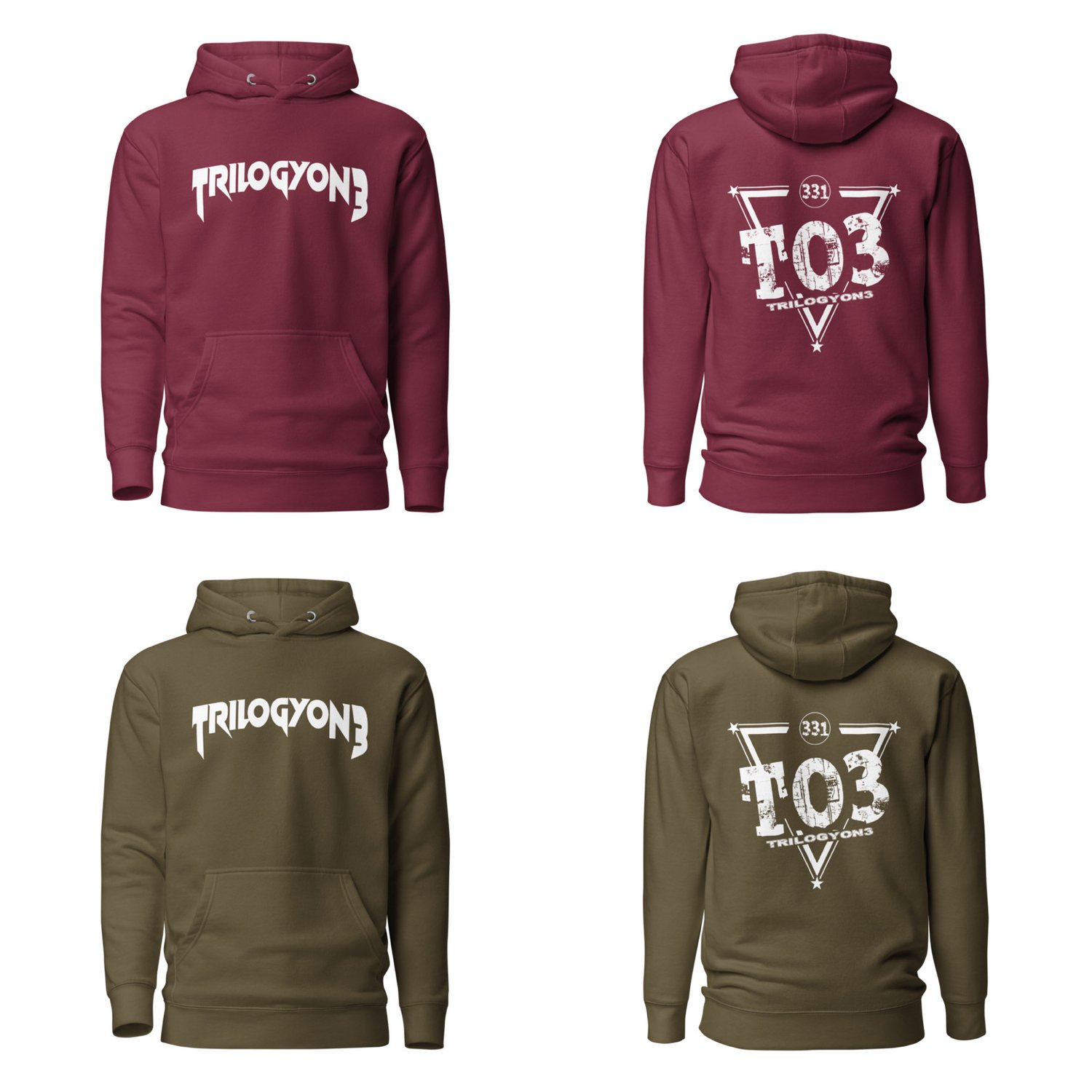 Image of TRILOGY ON 3 SWEATSHIRTS 2 - MEMBERS ONLY