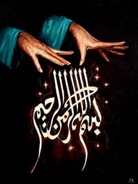 Invocation Original Oil Painting 