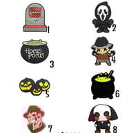 Image 1 of Halloween Croc Charms