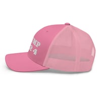 Image 6 of Trump 2024 Pink - Trucker Cap from PatriotsCo.com