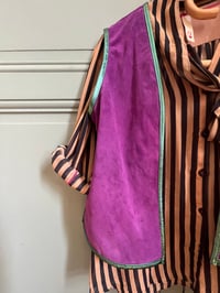 Image 1 of gilet daim violet 💥💜