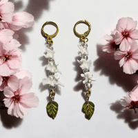 Gold Rattlesnake Earrings 