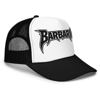 Image 5 of Black White Foam Trucker