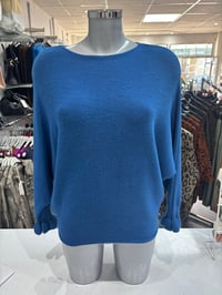 Image 2 of Bora - Batwing Ruffle Sleeve Jumper