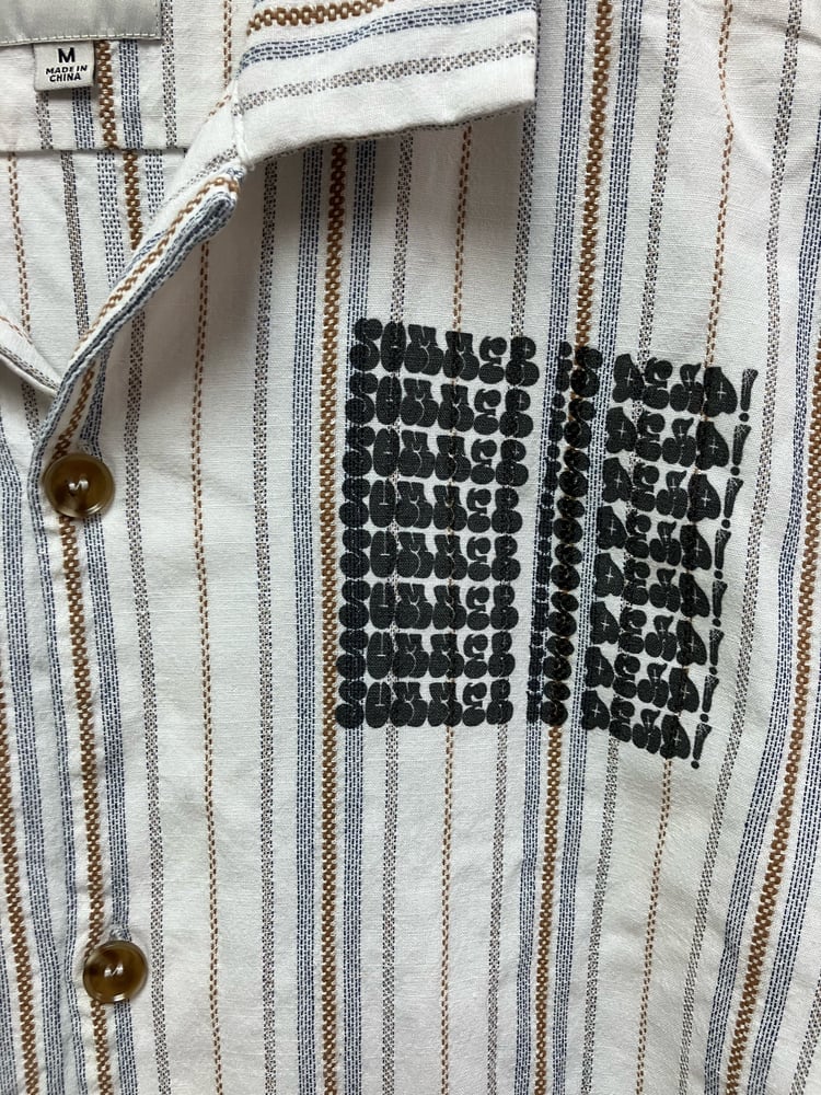 Image of THROWIE X SUCK BUTTON DOWN ONE OFF