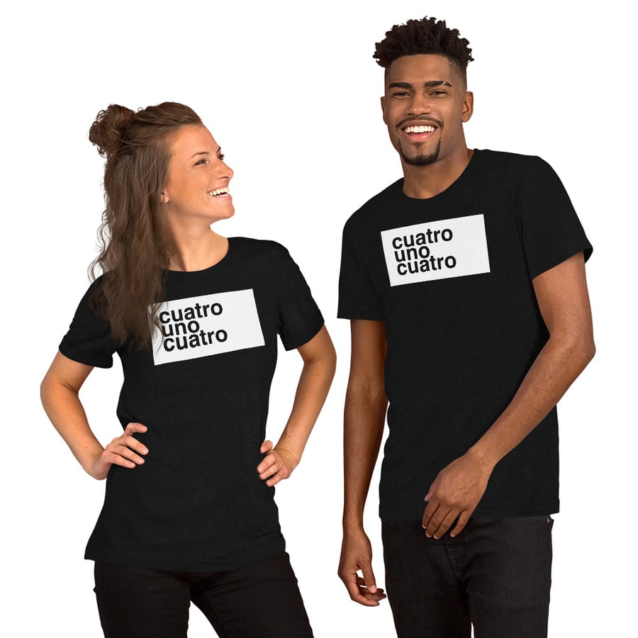 Image of Cuatro Uno Cuatro Short-Sleeve Unisex T-Shirt