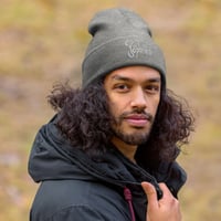 Image 2 of Jephries White Logo Beanie