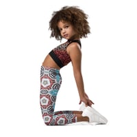 Image 4 of Tribal Fish Kid's Leggings