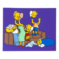 Image 1 of KAWS KIMPSONS PAINTING