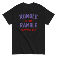 Rumble Ramble Wrestling Club Tee - Black