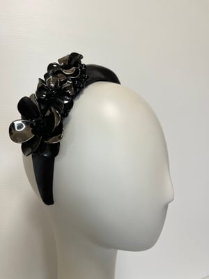 Image of Black padded headband