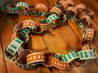Image 3 of Green and Red Riso Paper Chains!