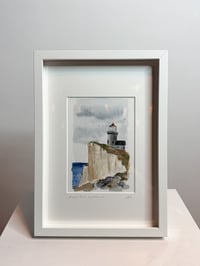 Image 1 of ‚Belle Tout Lighthouse‘ Original Watercolour Painting 