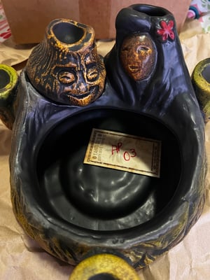 Image of Artist Proof AP03 of AP06 “I Lava You” Tiki Bowl 2018 By Tiki Diablo & Tahiti Gil
