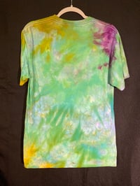 Image 4 of MEDIUM Mom I'm Scared Come Pick Me Up Tie Dye Shirt  3