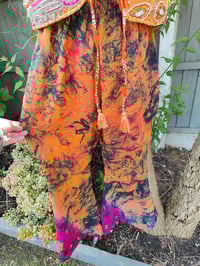 Image 10 of Glitter BELL bottoms- orange and pink
