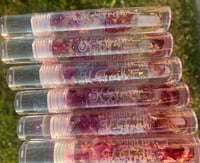 Image 2 of Rose Petal 24K Gold Luxury Lip Oil