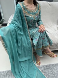 Image 1 of Floral Teal