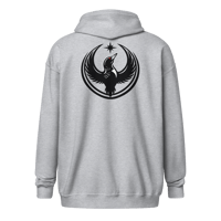Image 2 of Hoodie - Zipper - Back Logo  