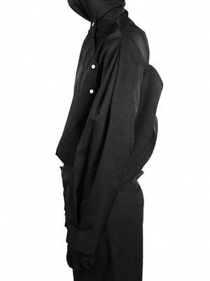 Image of ÆNRMÒUS - Ciam Toggle Shirt (Black)