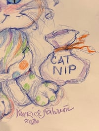 Image 2 of PRIZM CAT original Color, pencil drawing