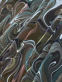 Image 5 of Marbled Fantasy Swirl on Black