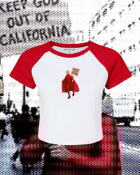 Image 1 of California Raglan Baby Tee 