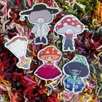 Image 3 of Pride Mushroom Stickers