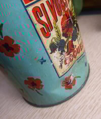 Image 7 of Antique Candy Tin John Tavernier French Bonbons Poppy Tablets 500g Prop Display