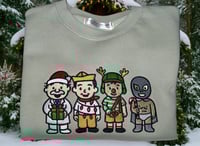 Image 3 of Mexican Icons- Christmas Embroidered Top 