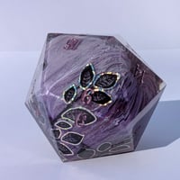 Image 3 of Creeping Violets<br>40mm D20 Chonk