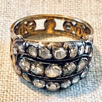 Image 2 of VICTORIAN DIAMOND RING 