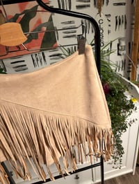 Image 2 of SHEIN boho fringe shorts