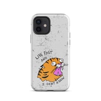 Image 9 of Tough Case for iPhone® LIVE FAST 