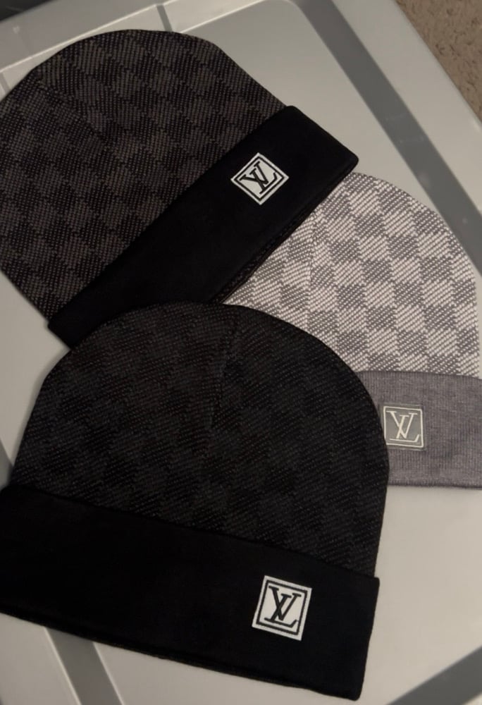 Image of LV Check Beanies
