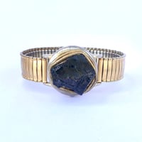Image 1 of ornate obsidian bracelet