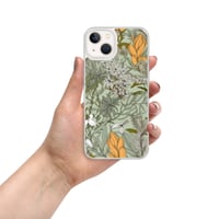 Image 22 of Art Nouveau Inspired Soft Multicolor Boho Floral Sketch Clear Case for iPhone®