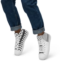 Image 2 of Men’s High Top Keffiyeh Shoes