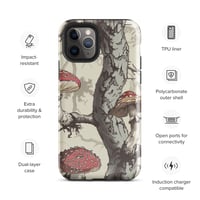 Image 4 of The Shire Inspired Illustrated Tree Trunk/Mushroom Tough Case for iPhone®