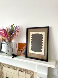 Image 2 of A4 brown textile piece 