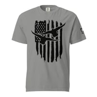 Image 5 of Christian Waterfowlers American Flag Ducks Unisex garment-dyed heavyweight t-shirt copy